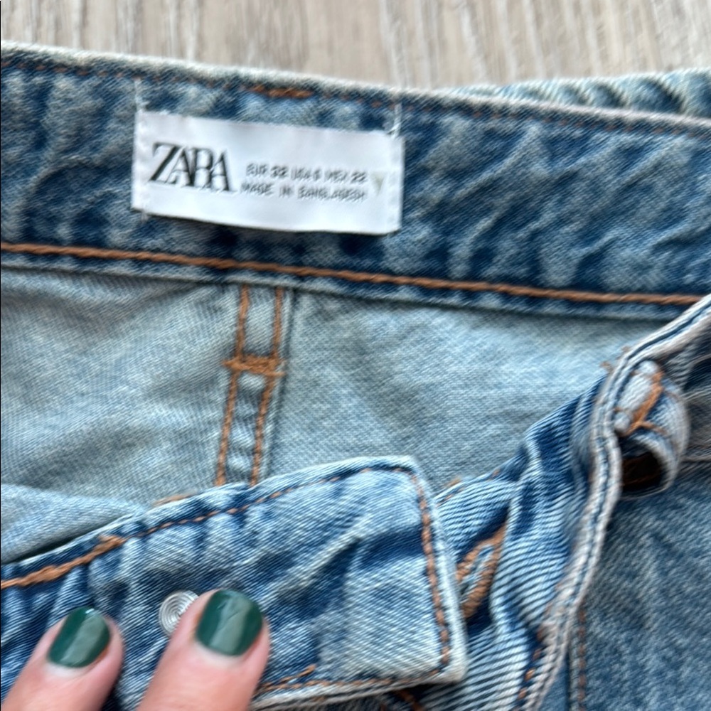 Denim Cargo Jeans - Picture 2 of 4